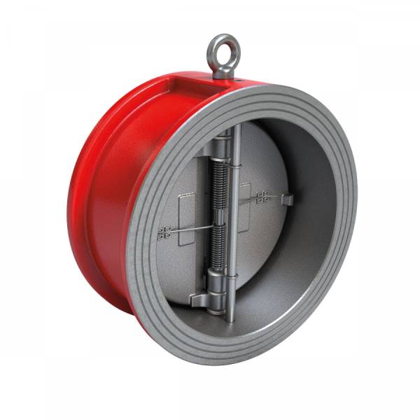 CLAPET ANTI-RETOUR ENTRE BRIDES DOUBLE BATTANT FONTE