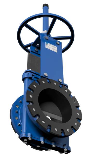 Vanne à guillotine à manchon bridée CMO série GA