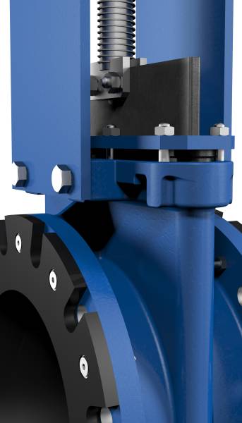 Vanne à guillotine à manchon bridée CMO série GA